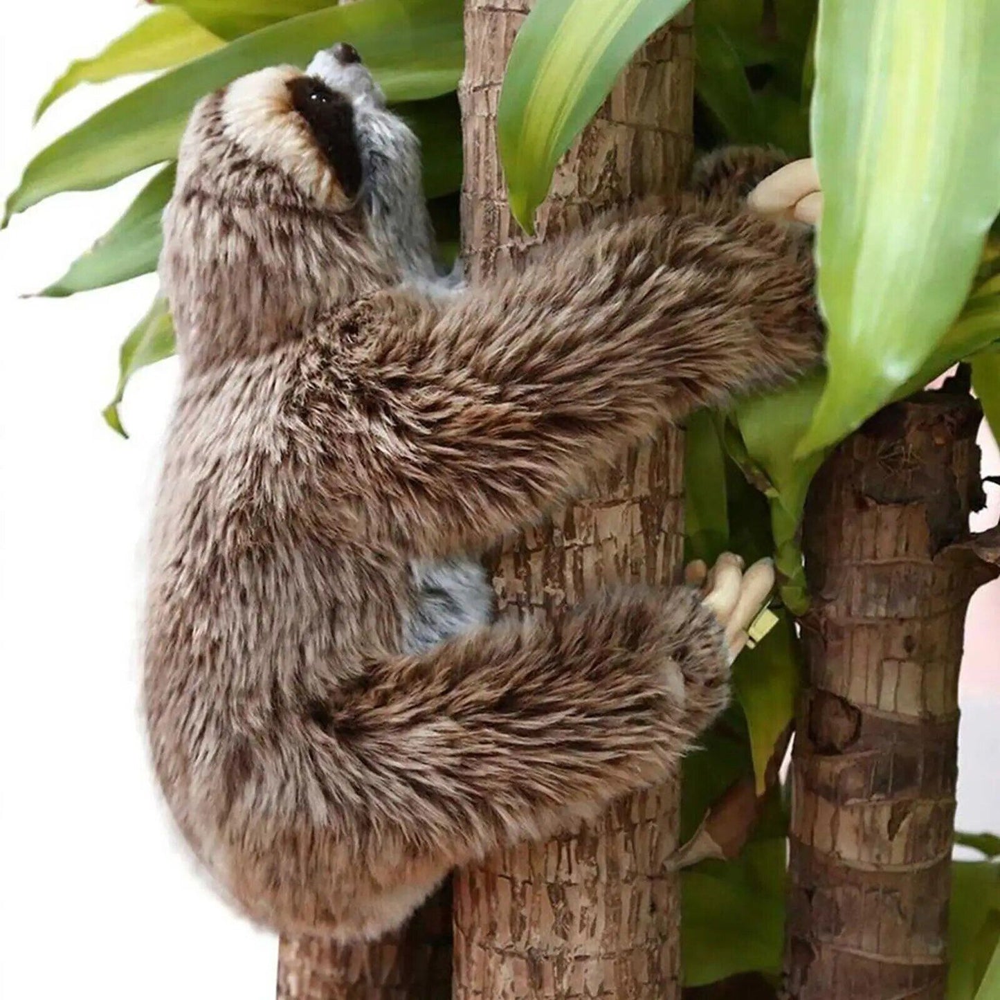 35cm Three Toed Sloth Plush Toy Realistic Stuffed Animal Soft Plush Sloth Doll