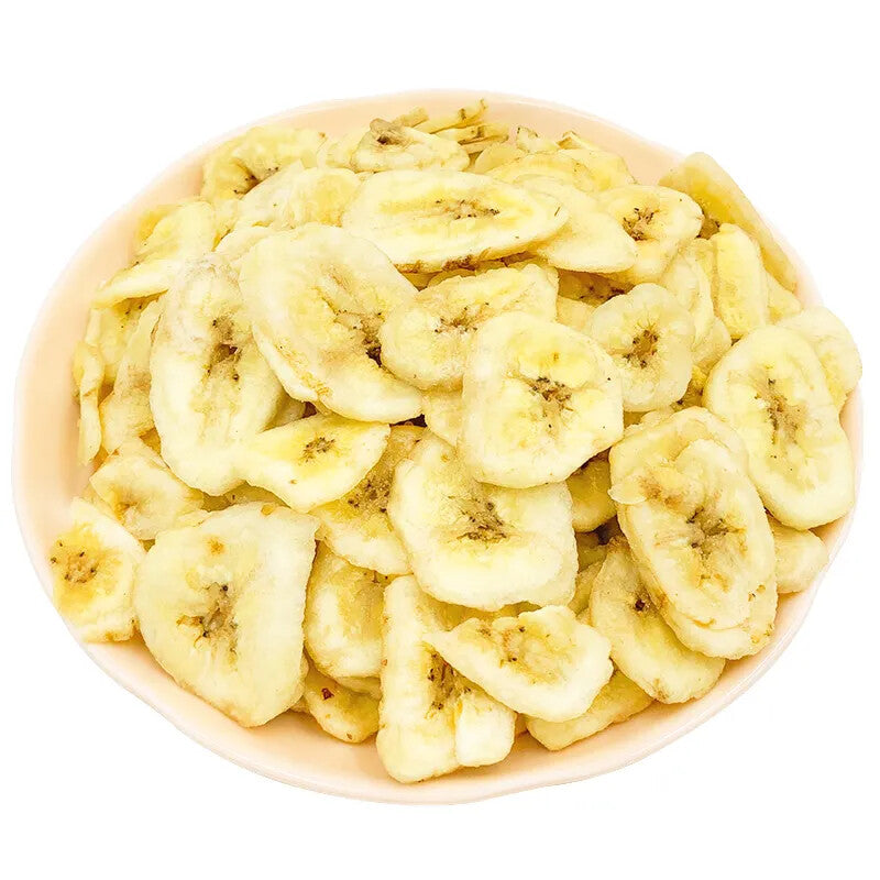 Dried mature banana(musa) fruit chips/coin Slices pure natural organic quality