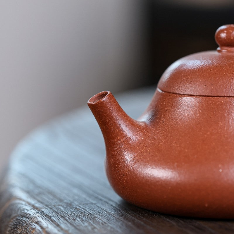 Yixing Purple Clay Teapot "Jade Breast" Pear-Shaped Pot Premium New Jiangpo Clay
