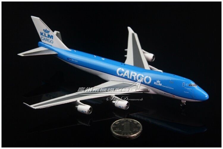 1:400 Phoenix KLM CARGO BOEING 747-8F Passenger Airplane Diecast Aircraft Model