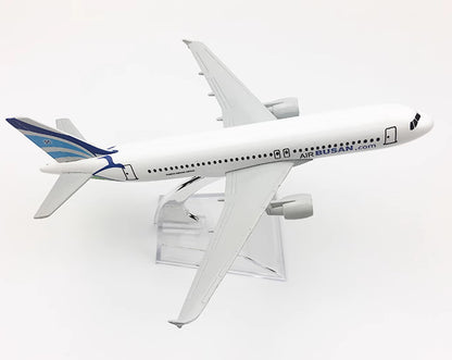 16CM AIR BUSAN AIRBUS A320 Passenger Aircraft Aeroplane Diecast Airplane Model