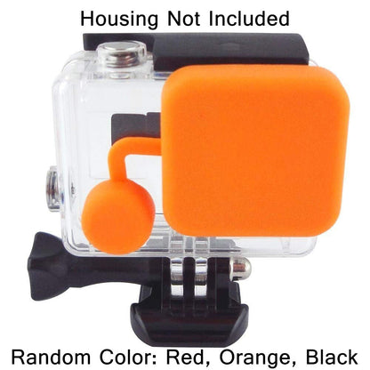 Soft Silicone Lens Cover Cap for GoPro HERO3+ / HERO4 Camera Housing Case
