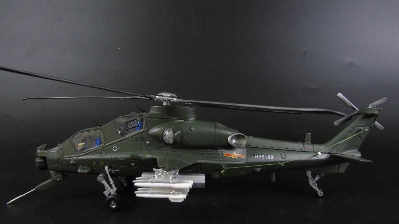 1:48 China Air Force Z-10 Armed Helicopter Plane Airplane Diecast Aircraft Model