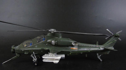 1:48 China Air Force Z-10 Armed Helicopter Plane Airplane Diecast Aircraft Model