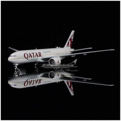 1:400 GeminiJets QATAR Cargo BOEING 777-200LRF Airplane Diecast Aircraft Model