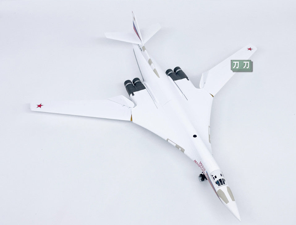 1:144 38CM CZO TU-160 Long-range Bomber Fighter 2# Diecast Military Plane Model