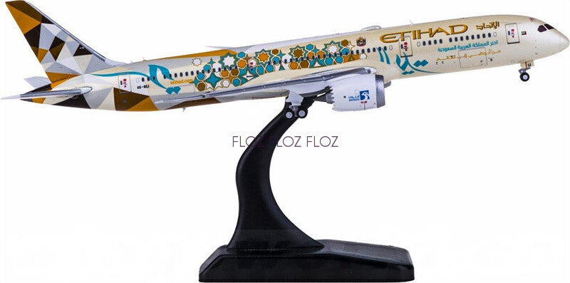 for JC Wings for Etihad Airways for Boeing 787-9 Dreamliner A6-BLI 1:400 Model