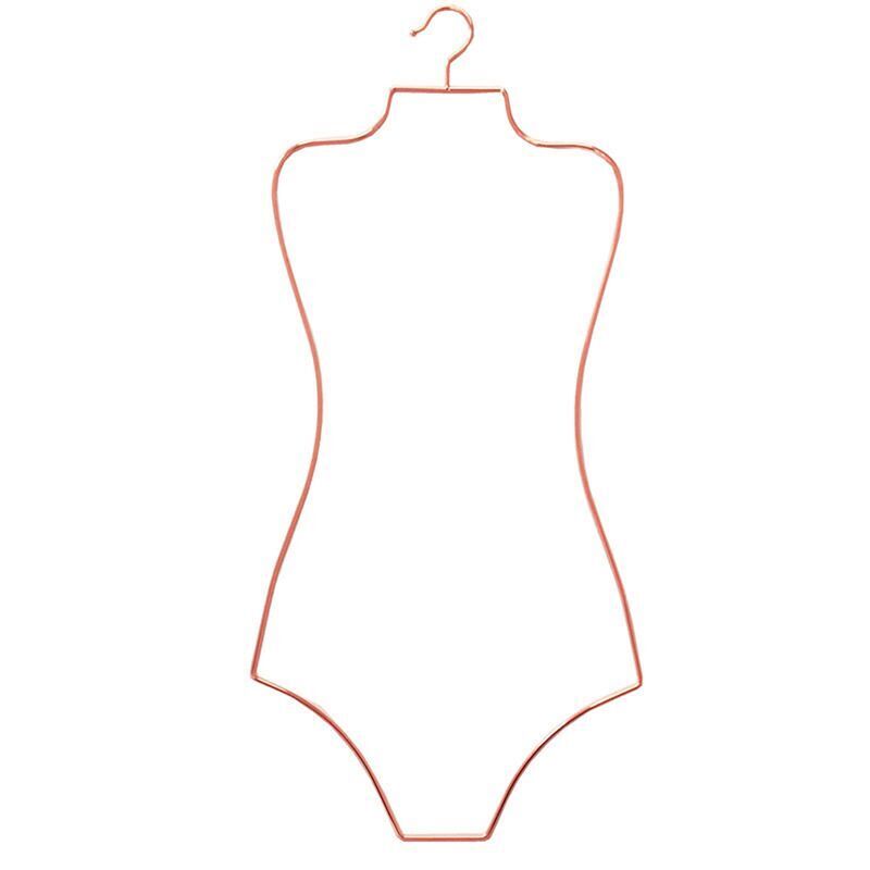 Swimsuit Hanger Metal Wire Body Shape Display Rack Clothes Bikini Showing 79.5cm