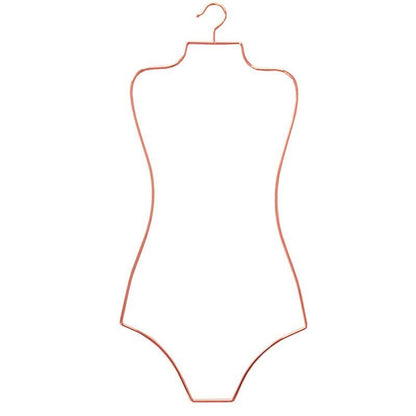 Swimsuit Hanger Metal Wire Body Shape Display Rack Clothes Bikini Showing 79.5cm