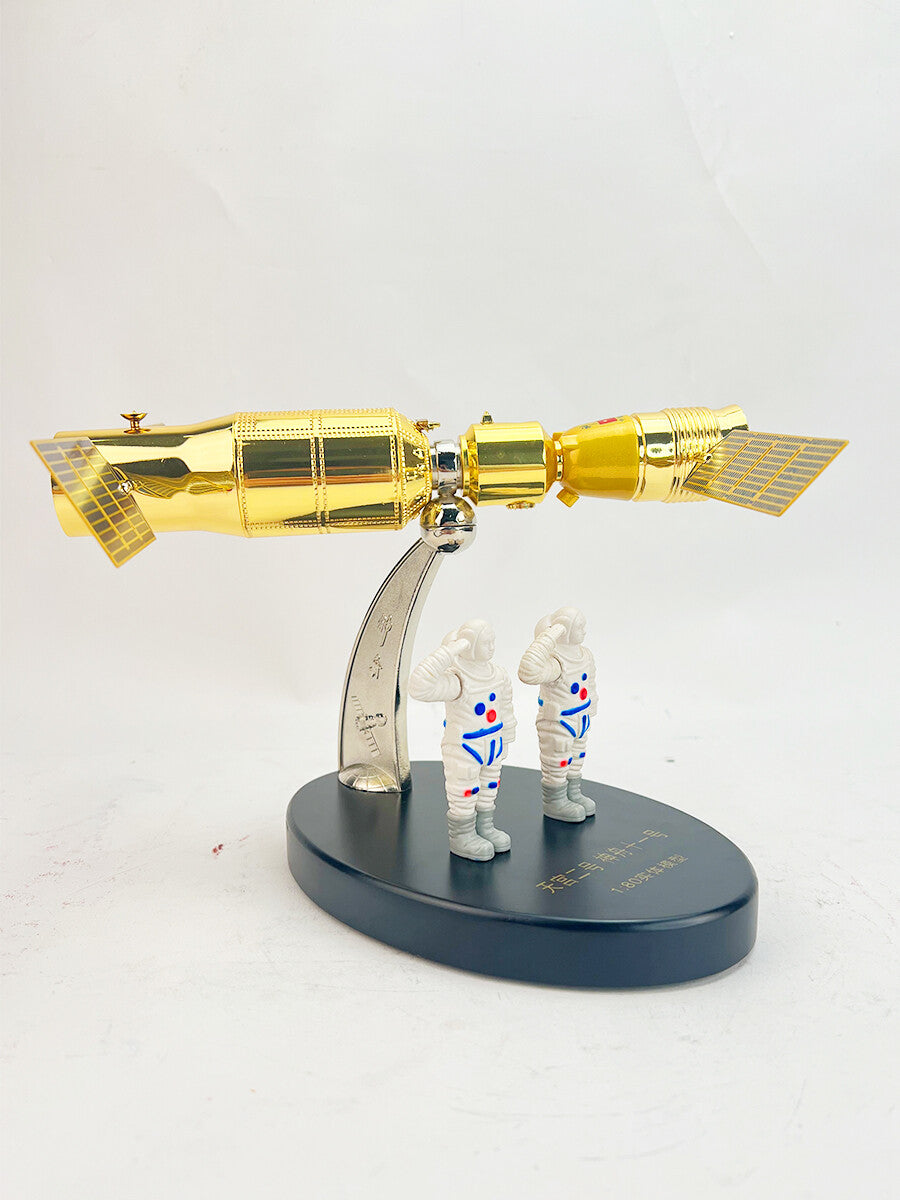 1:80 23CM Shenzhou-11 & Tiangong-2 Docking Diecast Aerospace Spaceflight Model