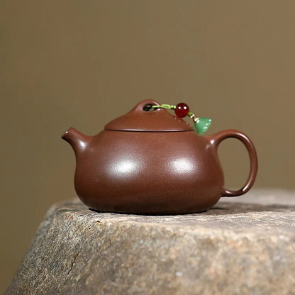 Chinese Yixing Teapot Handmade Tea Pot Tea Infuser Kettle Zisha Tea Set 90ml