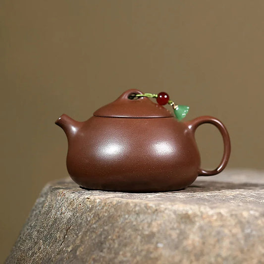Chinese Yixing Teapot Handmade Tea Pot Tea Infuser Kettle Zisha Tea Set 90ml