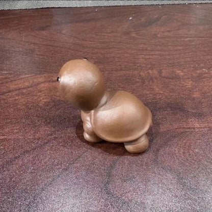Chinese Yixing Zisha Pottery Tea Pet :baby Tortoise