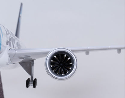47CM 1:157 EGYPTAIR BOEING 777-300ER Plane Landing Gears Resin Aircraft Model