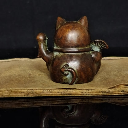 Car Decoration Statue Series Chinese Antique Cats of Fortune