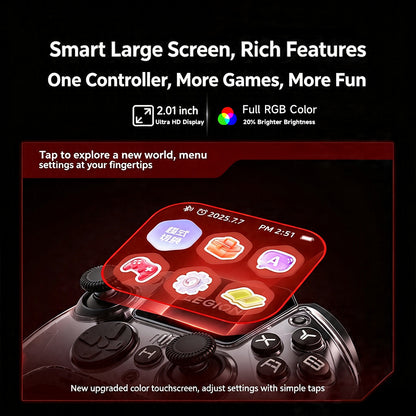 Lenovo Legion Y7 Pro Wireless Gaming Controller + Charging Dock — Hall Triggers