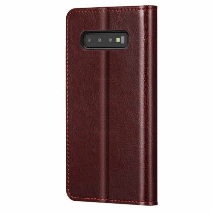 Luxury Leather Flip Stand Wallet Holder Cover Case For Samsung Galaxy S10e Plus+