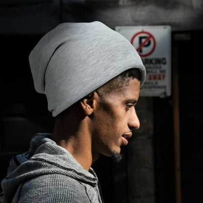 Unisex New Winter Hat Cotton Solid Warm Knitted Caps Beanies Streetwear Fashion