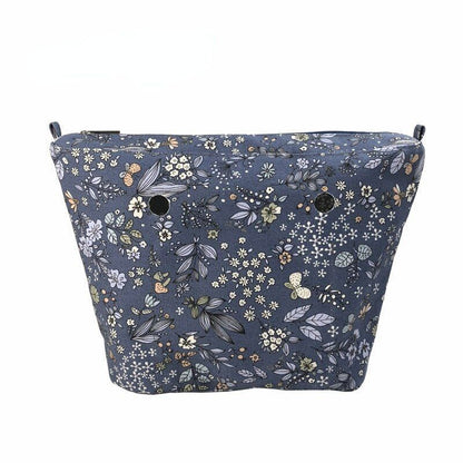 Canvas Waterproof Inner Pocket Lining Insert Women Handbag Silicone Accessories
