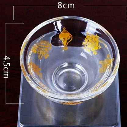 1pcs Auspicious Water Bowl Tibetan Buddhism Cup of Water Buddha Supply Bowl