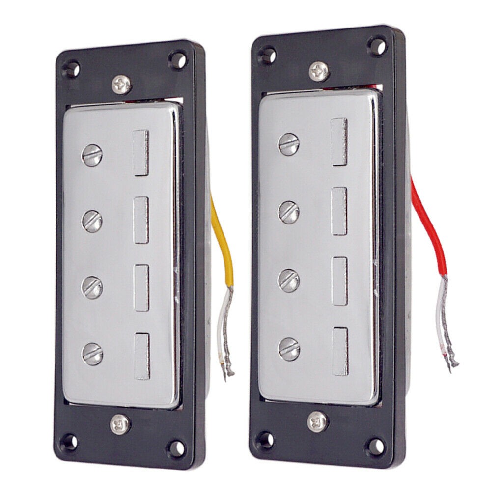 4-String Humbucking Pickup Bridge&Neck Screws For Electric Bass Guitar Accessory