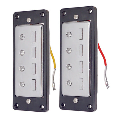 4-String Humbucking Pickup Bridge&Neck Screws For Electric Bass Guitar Accessory