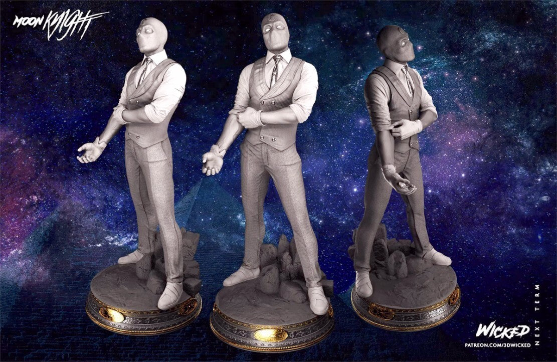 1/24 resin figure model Moonlight Knight Mark Unassembled unpainted