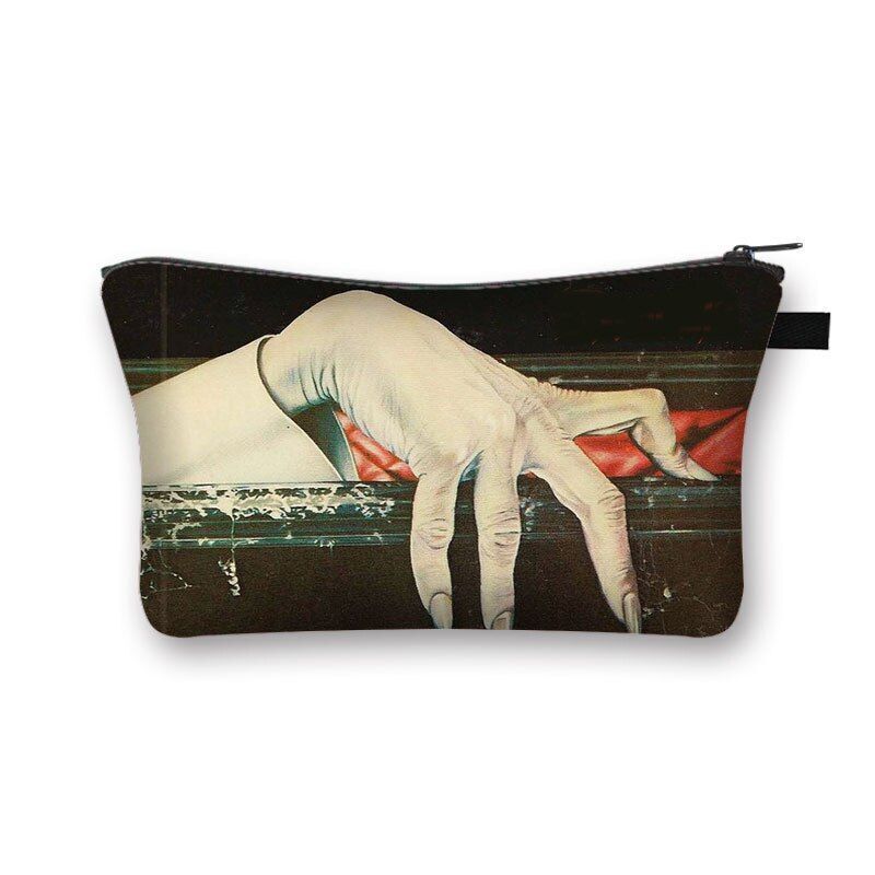 Cosmetic Case Makeup Bag Canvas Toiletry Bag Small Clutch Lipstick Bags Canvas