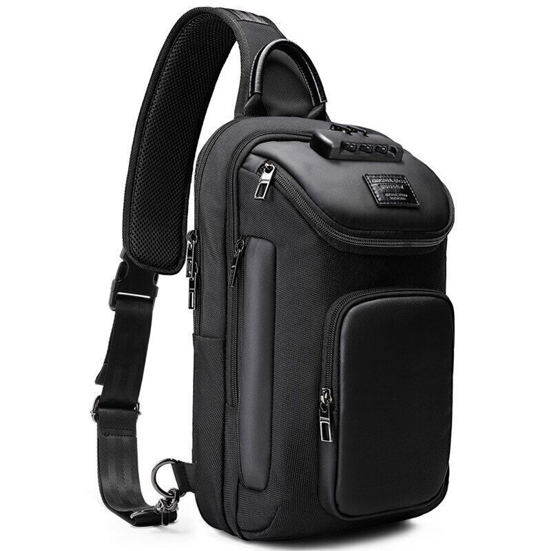 Men's Oxford Crossbody Shoulder Bags Pack Chest Bag Man Bag Travel