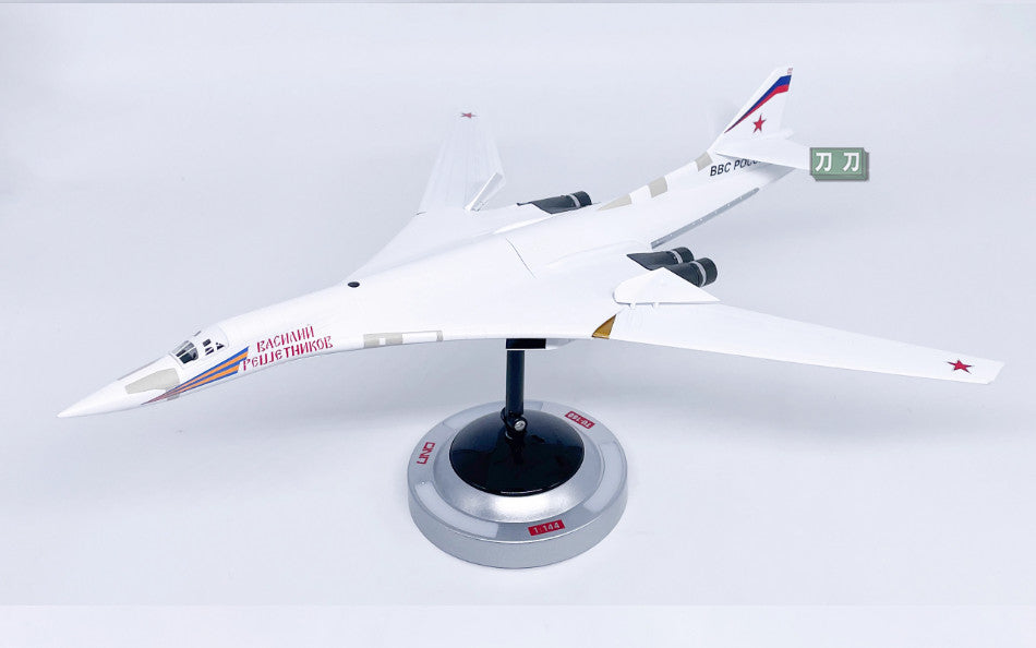 1:144 38CM CZO TU-160 Long-range Bomber Fighter 2# Diecast Military Plane Model