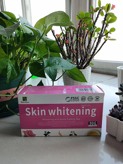 New Fashion skin whitening tea Collagen Rose and lemon 7days Beauty tea 3g*30
