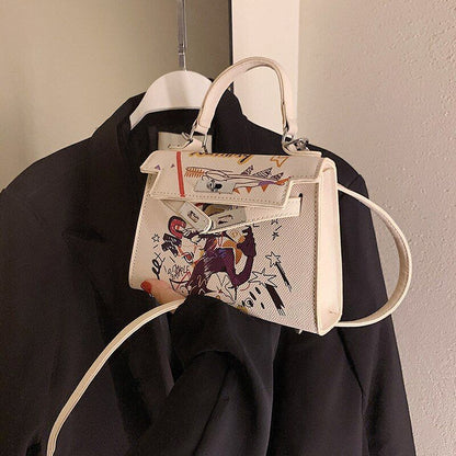 Cute Shoulder Bag Synthetic Leather Small Handbag Crossbody Purse 20*14*6CM 1 PC
