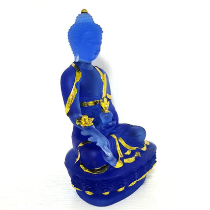 New Buddha Statue Art Pure Hand Sculpture Home Bedroom Decoration Buddha Statue