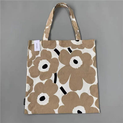 Fashion Colorful Elegant Canvas Unikko Poppy Tote Bag,Shopping Bag For Her