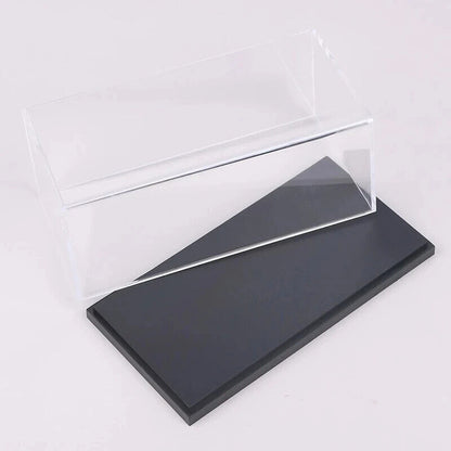 Toy Car Model Display Case Acrylic Hard Cover DIY Figure Storage Scale 1:43 1:64
