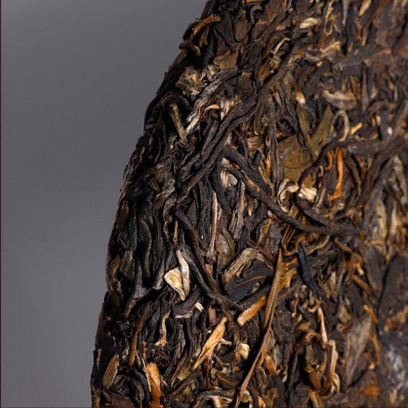 357g Menghai Pu-erh Raw Tea Cake Yunnan Old Tree Puerh Sheng Tea Pu'er Shengcha