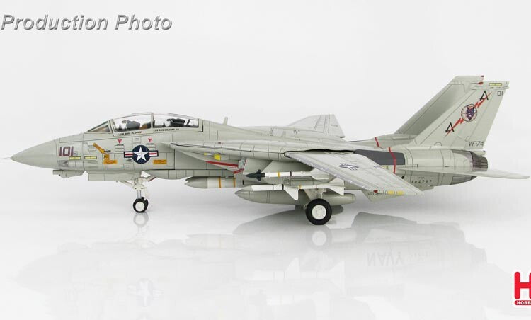 HOBBY MASTER USA Grumman F-14A Tomcat VF-74 Be-Devilers 1/72 diecast plane model