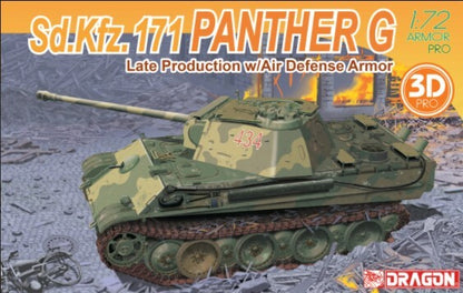 DRAGON 7696 1/72 Sd.Kfz.171 Panther G Late Production w/Air Defense Armor model