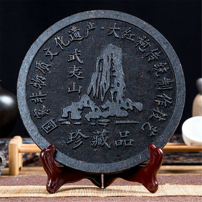 500g Dragon & Phenix Big Red Robe Top Black Tea Cake Da Hong Pao Tea Wu Long Tea