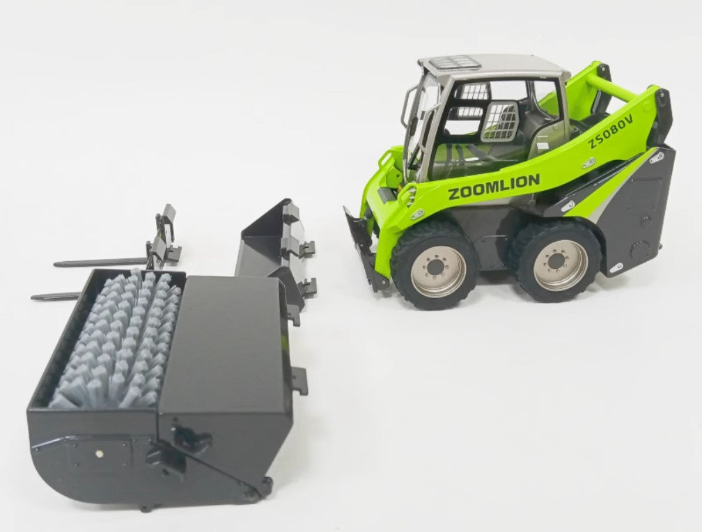 1:20 ZOOMLION ZS080V Skid-Steer Loader Construction Machine Diecast Model