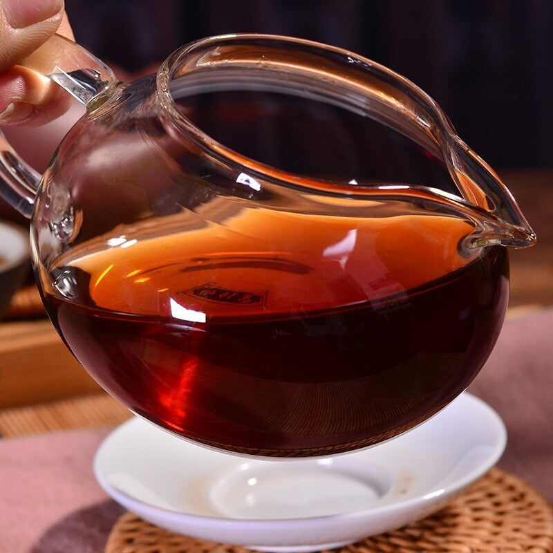 357g Yunnan Mantangxiang Pu-erh Tea Cake Ripe Puerh Cooked Tea Chinese Pu'er Tea