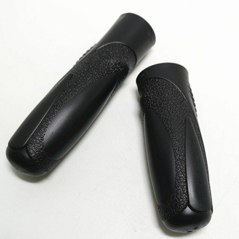 Retro Vintage Bike Grips 11-12cm Rubber Comfortable Non-Slip Bicycle Handlebars