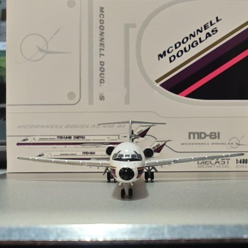 1:400 JC Wings McDonnell Douglas MD-80 N980DC Airplane Diecast Aircraft Model