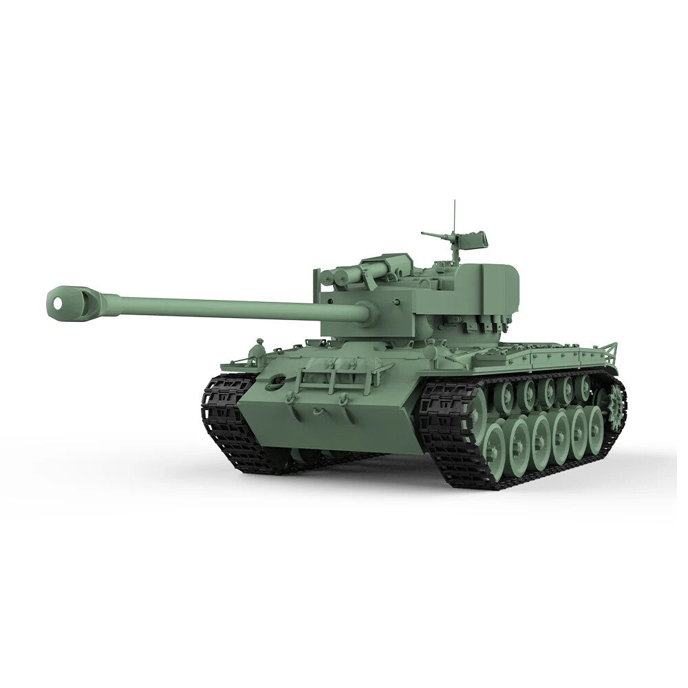SSMODEL 518 1/72 25mm Military Model Kit US T26E4 M26 Super Pershing Heavy Tank