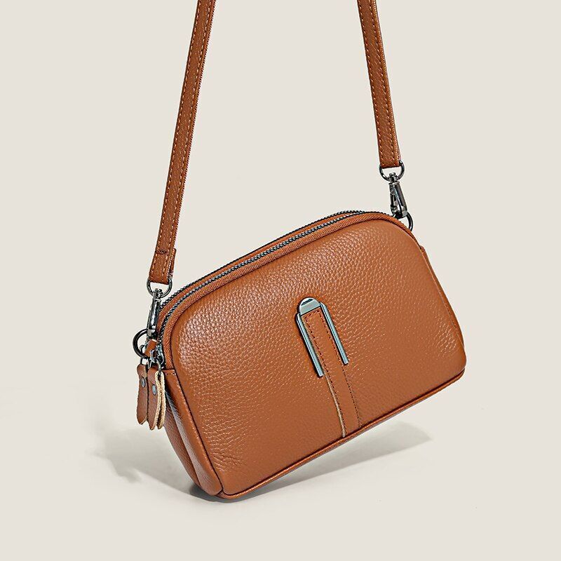 Handbag Trend Classic Mobile Bag Leather Wallet One Shoulder Crossbody Bag 1 PC