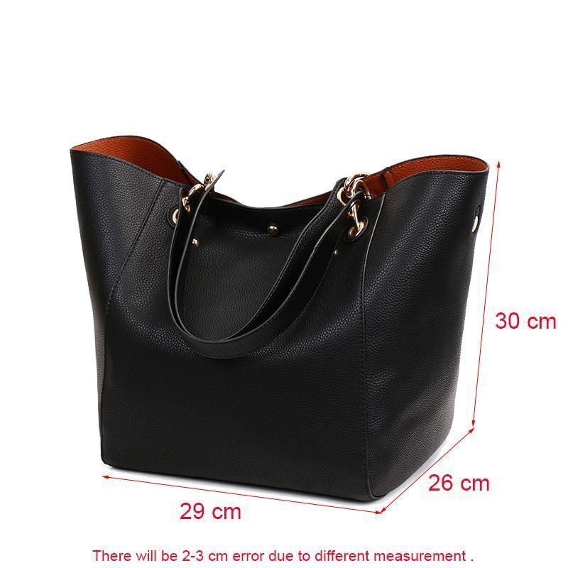 Luxury Women Leather Shoulder Bag Big Tote Large Messenger Satchel Bags Handbags