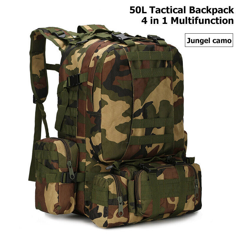 Tactical Backpack Men's Military Backpack Sport Bag Hiking Army Camping Bags