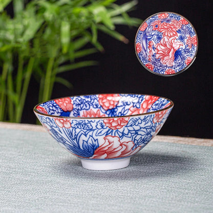 70ml 1Pc Chinese Blue and White Porcelain Teacup Ceramic Tea Bowl Master