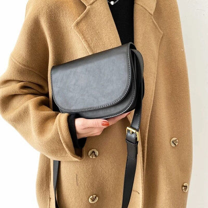 Bag PU Leather Crossbody Bags Women Winter Shoulder Chest Bag Ladies Handbags