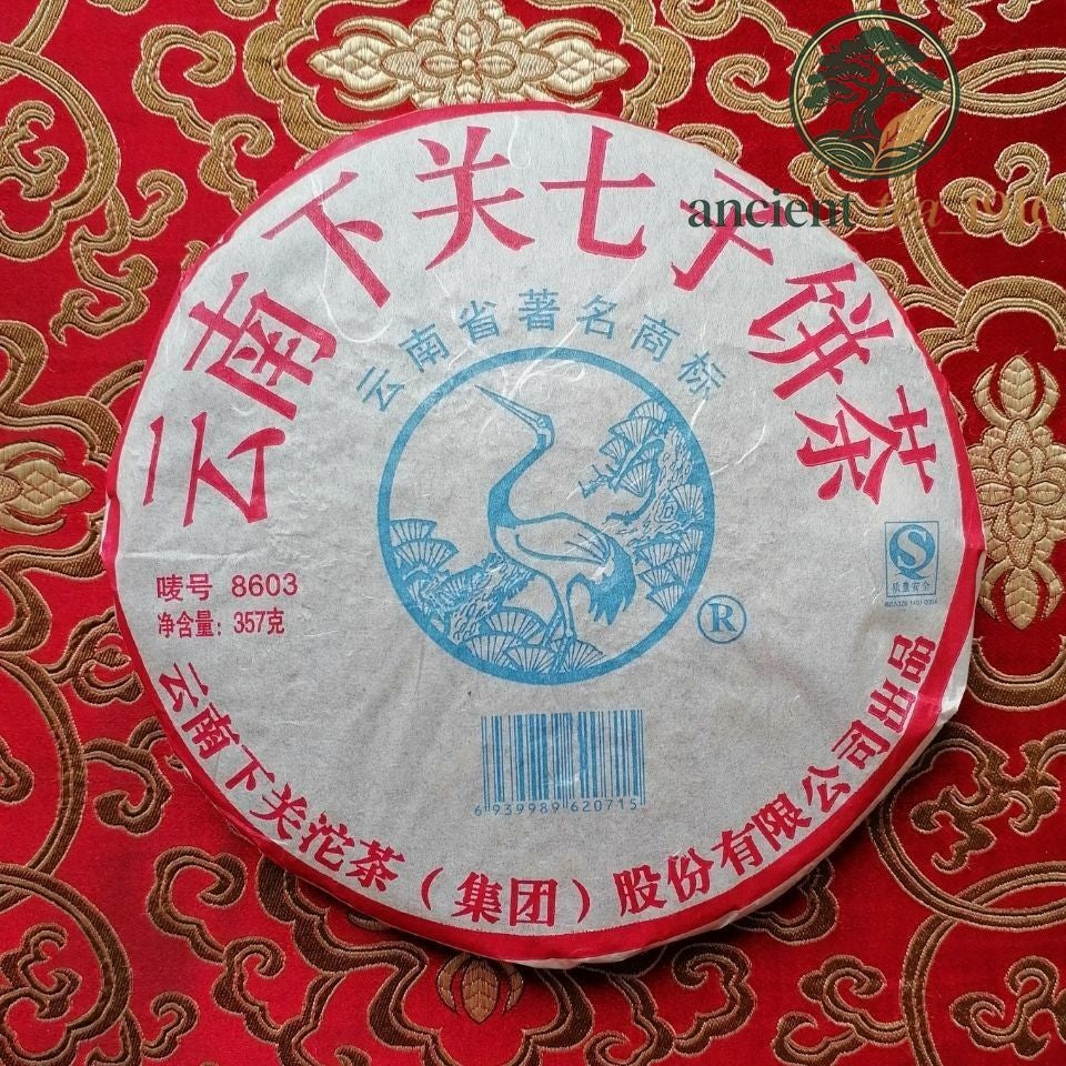 357g 2007 Yunnan Xiaguan Old Aged Pu-erh Pu'er Shen Puerh Puer Tea Raw